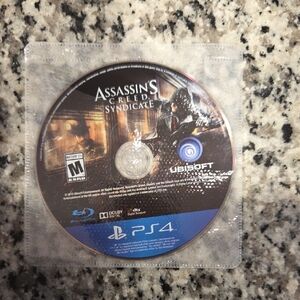 Assassin's Creed Syndicate PS4 Game Disc - NO CASE